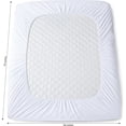 thumbnail image 5 of - Protège-Matelas Matelassé Imperméable - Housse de Matelas Ajustée à Poche Profonde - Format Double Ou Double, 5 of 5
