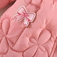 thumbnail image 2 of Girls Winter Coat Long Puffer Down Jacket Windproof Hooded Outwear Thick Padded Coat, 2 of 9