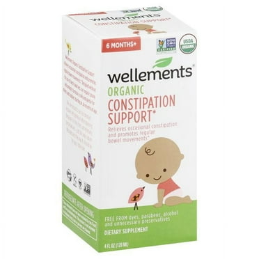 Wellements Organic Baby Move, 4 Oz, 2 Pack