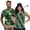 Green Tropical Palm Leaf, variant on KUIFORTI Matching Golf Shirts for Couple Polynesian Tribal Floral 4-Way Stretch Women Workout Tops Athletic Sleeveless Shirts Lightweight for Golf,Tennis,Hiking,Running,Gym Quick Dry