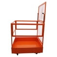 thumbnail image 2 of INTBUYING Forklift Safety Cage Work Platform Lift Basket Aerial Fence Rails, 2 of 12