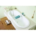 thumbnail image 2 of Aqua Eden VCTPN632717 63-Inch Cast Iron Oval Drop-In Tub with Center Drain, White, 2 of 4