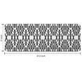 thumbnail image 7 of Black Geometric Striped Pattern Kitchen Rug Mat,Kitchen Runner Rugs Non Skid Washable,Decorative Kitchen Floor Mats for Kitchen,Sink,Laundry,17"x47.2", 7 of 7