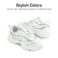 thumbnail image 4 of DREAM PAIRS Kids’ Sneakers, Lightweight Lace-Up Walking Shoes with Jelly Sole for Girls and Boys, 4 of 6