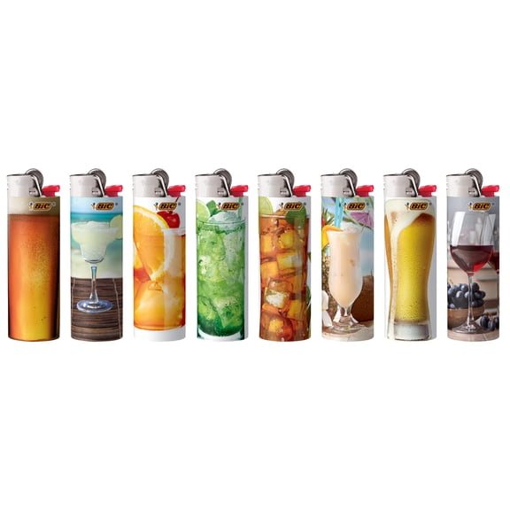 BIC Special Edition Cheers Series, Full-sized Pocket Lighter, 2 Count