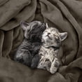 thumbnail image 2 of Utopia Bedding Fleece Blanket King Size Brown 300GSM Luxury Fuzzy Soft Anti-Static Microfiber Bed Blanket (90x102 Inch), 2 of 9