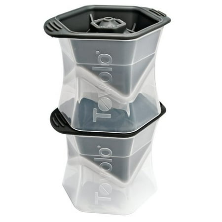 Black White Ice Cube - Tovolo Tovolo Colossal Cube Ice Molds