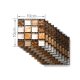 thumbnail image 2 of Pegatina de baldosas para el hogar de baño de cocina de bricolaje 10 piezas/set Vintage Mosaic Wall Tile Pegatina impermeable Piso autoadhesivo Docal, 2 of 6
