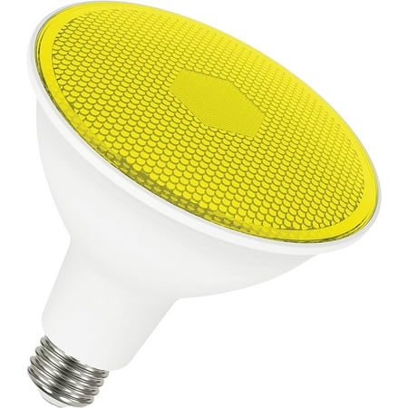 

Satco S29484 11.5 Watt PAR38 LED Color Light Bulb Yellow