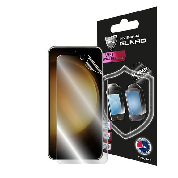 IPG For SAMSUNG Galaxy S23 SCREEN Protector Hydrogel Invisible Touch Screen Sensitive Ultra HD Clear Film Anti Scratch Skin Guard - Smooth/Self-Healing/Bubble -Free Screen