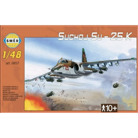 Sukhoi Su-25 K Frogfoot in USSR, Ukraine, Iraq (1/48 model kit)