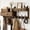 Brown, variant on 28" Coat Rack Wall Mount with Shelf, Entryway Key Holder Wall Mount Wood Wall Coat Hooks with 7 Hooks 3 Key Hanger, Wall Mounted Coat Rack Mail Holder for Living Room, Bedroom