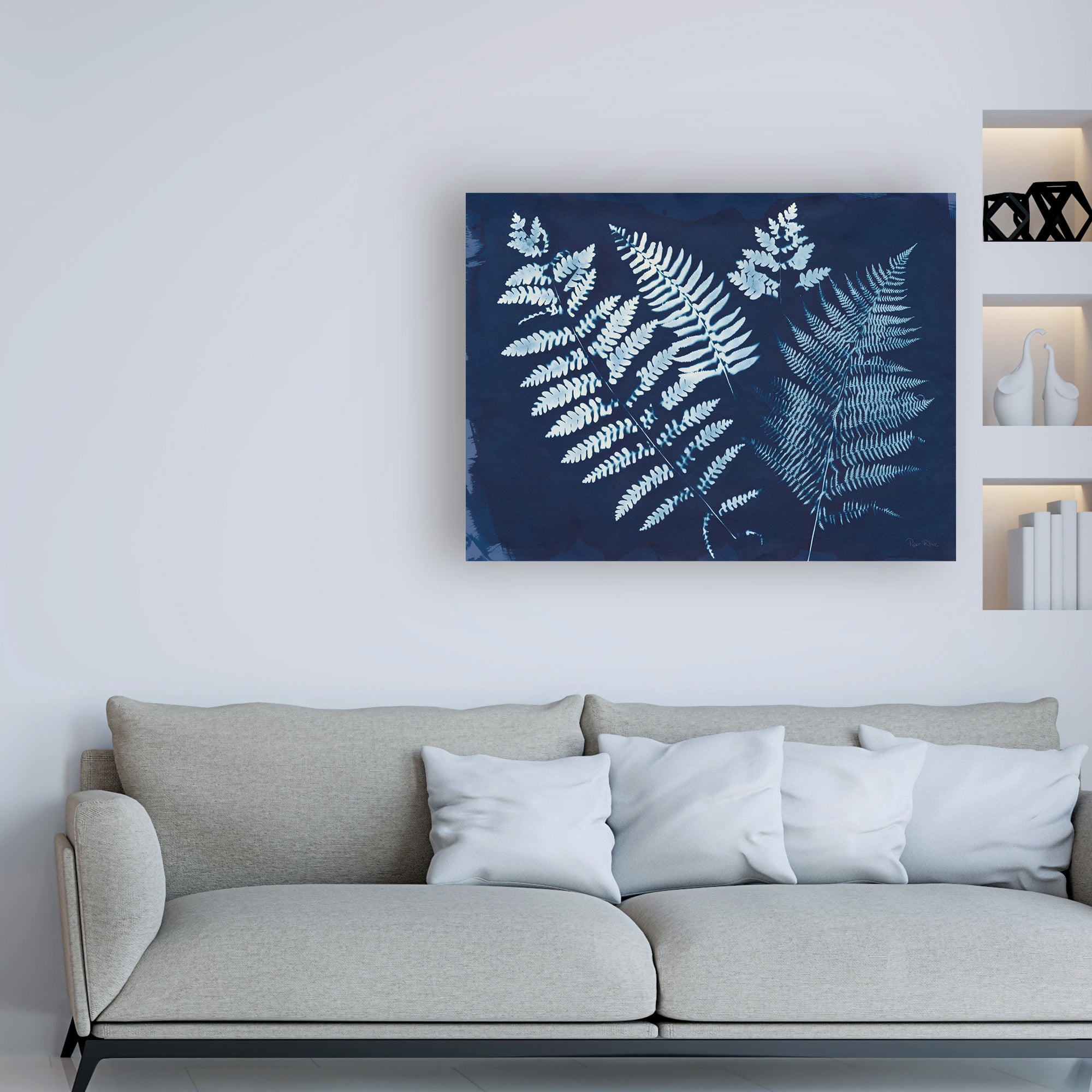 Trademark Fine Art 'Nature By The Lake - Ferns II' Canvas Art by Piper Rhue