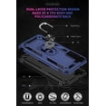 thumbnail image 4 of Phone Case for S22 Case Samsung Galaxy S22 Phone Case, Military Grade, Heavy Duty, with Kickstand Ring, Support Magnet Car Mount for Samsung Galaxy S22 Case Blue, 4 of 12