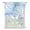 Blue, White, Denim, variant on Beige Coral Coastal Tie Up Curtains for Kitchen Windows,Adjustable Rod Pocket Valance 63 Inch Long, Summer Nautical Ocean Beach Window Treatment Balloon Roman Blind Shade, 52" x 63"