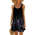 thumbnail image 1 of WILLBEST Vestidos Casuales Vestidos de Moda para Mujer Vestido Tipo Chaleco Vestido Corto Informal de Vacaciones de Verano Extra Grande, 1 of 3