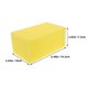 thumbnail image 2 of Car Wash Sponges 2Pcs Yellow with Scratch-Free Cleaning for Glass and Wheels, 2 of 5