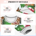 thumbnail image 3 of Christmas Theme Design Girls'long-sleeved dress Thickened A-dress Warm Dress Basic Shirt Party Dresses, 3 of 7
