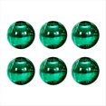 thumbnail image 1 of 6 Bolas de Navidad de 8 cm, Luces Decorativas para Árbol de Navidad, Colgantes para Ventana, Techo, Compras, Color Verde, 1 of 6
