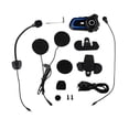 thumbnail image 2 of Intercomunicador Para Casco S2, Intercomunicador Bluetooth Para Motocicleta, Resistente Al Agua, Para Conductores, Auriculares Parlantes, Luz Inteligente, Casco Para Motocicleta, Auricular Bluetooth Eigraketly VI009467-02, 2 of 7