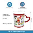 thumbnail image 2 of Taza de cerámica de Las Chicas Superpoderosas para hombres y mujeres, linda taza de café y agua para las vacaciones de Navidad, diseño único con asa para la oficina en casa, taza de café y té, 2 of 5