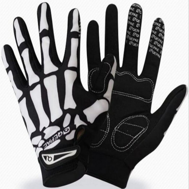 Skeleton cycling gloves new arrivals