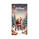 thumbnail image 2 of Cortina Navideña de Poliéster de 35 X 72 Pulgadas con Diseño de Papá Noel | Decoración Navideña Duradera para Puertas, Paredes y Mesas | Fácil de Instalar para Fiestas Navideñas, 2 of 6