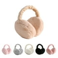 thumbnail image 7 of Faux Fur Ear Warmers,Outdoor Foldable Winter Earmuffs Womens&Mens Earlap Warm Ear Protection, 7 of 7