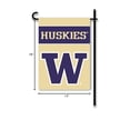 thumbnail image 2 of BSI PRODUCTS 83054 2-Sided Garden Flag - Washington Huskies, 2 of 2