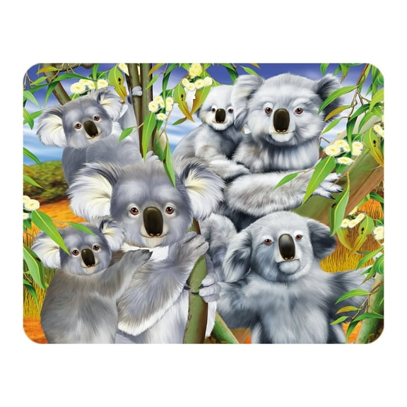 3D LiveLife Magnet - Koala Cuddle by Deluxebase Lenticular 3D Koala Fridge Magnet Decor