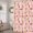 Pink, variant on Christmas Shower Curtain Gingerbread Man Snowflake Holiday Bathroom Decor, Red Christmas Bathtub Curtain with Candy Cane Glove, Fun Cute Winter Bathroom Accessories 70X70IN