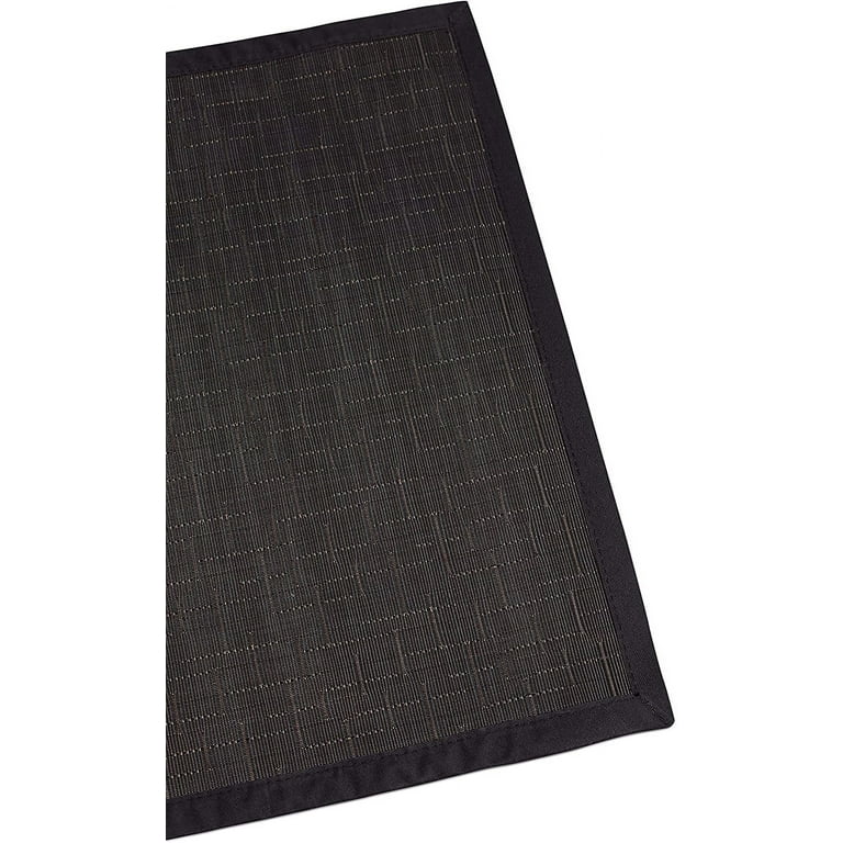 Birdrock Home Indoor Outdoor Floor Runner - Non Slip Floor Mat - 24 X 60  Inches - Black : Target