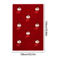 thumbnail image 2 of Christmas Flannel Throw Blanket 40"x60", Soft Microfiber Cozy Blanket for Couch Bed, Holiday Christmas Decorations Throw, 2 of 4