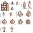 thumbnail image 3 of Naittoop Christmas Decorations Shaped Hollow Painted Christmas Ball Gift Box Set Of Christmas Tree Decorative Hangings, 3 of 6