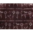 thumbnail image 5 of oneOone Georgette Viscose Maroon Fabric Block Sewing Material Print Fabric By The Yard 42 Inch Wide-E8, 5 of 5