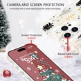 thumbnail image 3 of Funda de teléfono L-FADNUT para iPhone 13 Pro Max, transparente, de TPU navideño, 3 of 7