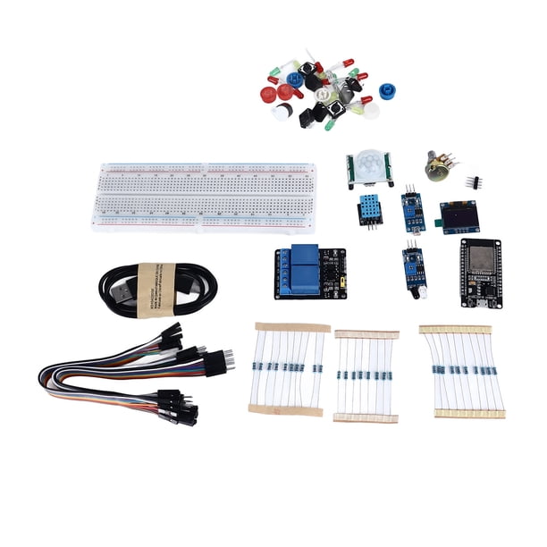 Kit de Inicio, Kit de Inicio de la Junta de Desarrollo de Compatibilidad de 4 Color LED de 4 Colores para para Proyectos de Fabricantes