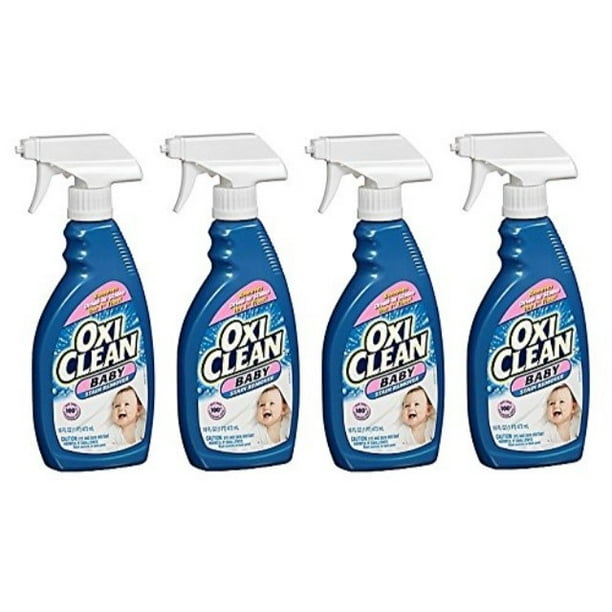 OxiClean Max Force Baby 16 oz. Spray Bottle 4 Pack