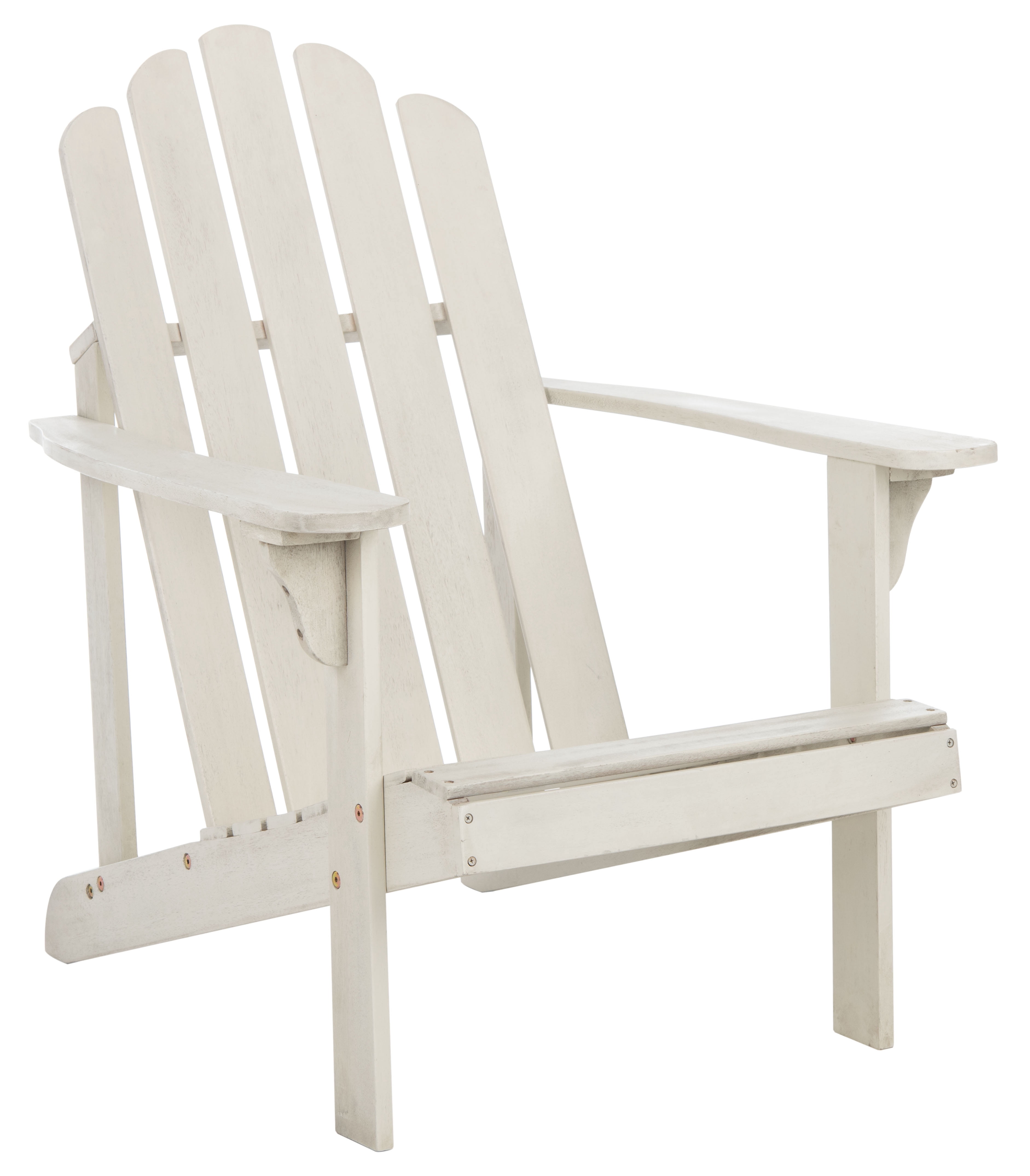 SAFAVIEH Outdoor Collection Topher Adirondack Chair White
