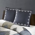 thumbnail image 3 of INK+IVY II11-551 Isla Euro Sham, 26" x 26", Navy, 3 of 4