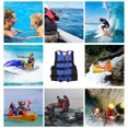 thumbnail image 3 of Chaleco salvavidas de seguridad para niños para natación, navegación y esquí: chaleco salvavidas azul universal para niños, 3 of 5