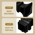 thumbnail image 2 of SHISUYAN 2 Pcs Embouts de Support de Tringle à Rideaux Support de Poteau de Rideau Embouts de Tringle à Draperies Capuchon de Tête Embouts, 2 of 9