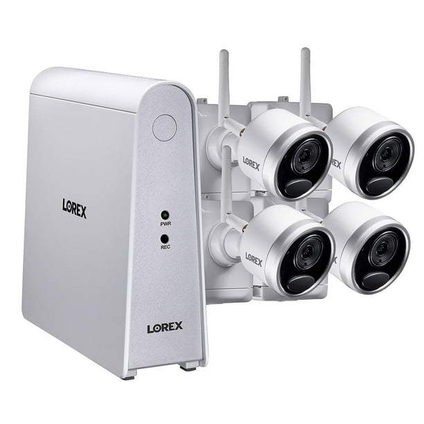 Lorex 6 Channel 1080P HD DVR with 4 HD Wirefree Cameras