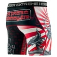 thumbnail image 2 of Extreme Hobby Men's Yakuza Dragon Vale Tudo MMA Shorts Black, 2 of 5
