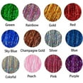 thumbnail image 5 of HUART Hair Tinsel, Hair Tinsel Kit with Tool 12 Colors Heat Resistant Hair Wire(48 Inch), 5 of 8