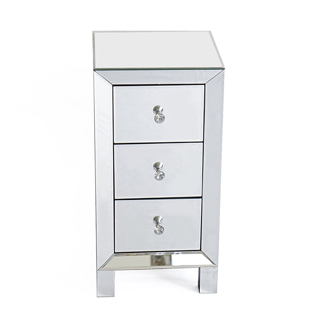 glass dressers and nightstands