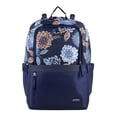 thumbnail image 5 of Eastsport Large Navy Floral Rubin Weekender Tech Backpack Diaper Bag with Changing Pad, 5 of 11