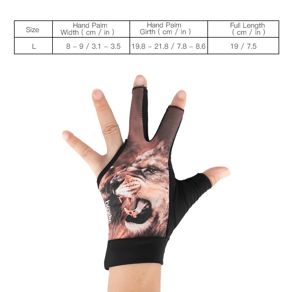 OTVIAP Pool Cue Glove, Billiards Shooter Glove,Boodun 4 Colors Unisex
