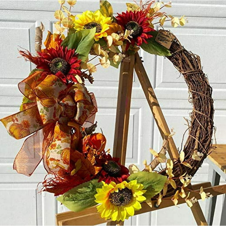 Xhxstore 6Pcs 24.4 Sunflowers Artificial Flowers With Long Stems Fake  Sunflowers Yellow Silk Flowers Faux Sunflower Arrangement For Fall Autumn  Home - Imported Products from USA - iBhejo