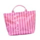 thumbnail image 3 of Bolso informal de fin de semana, bolsa de la compra, bolso de trabajo de PVC a rayas, bolso de playa, bolso de hombro para enfermera Rosa, 3 of 9
